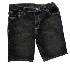 Wrangler Boys Denim Shorts - Size 18R - Black